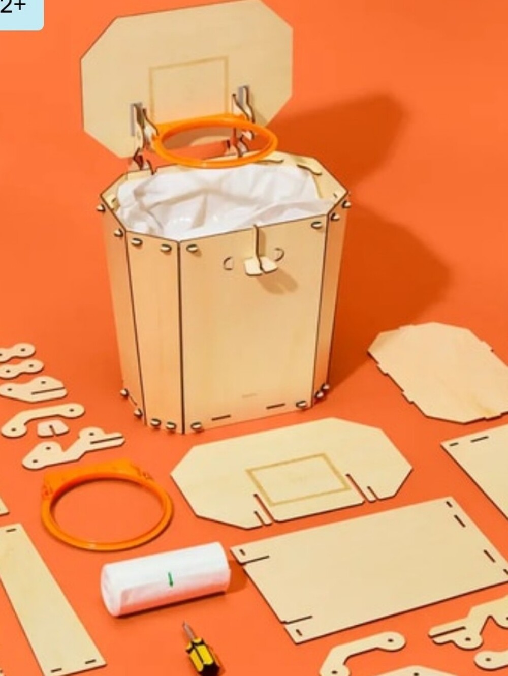 NEW KiwiCo Eureka Crate Trashketball Mechanical Game STEM